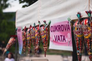 Cukrová vata za vysvědčení v Butky Parku